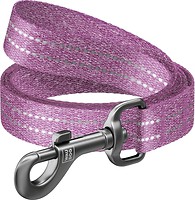 Фото Collar Поводок классический Waudog Re-cotton 5 м / 25 мм фиолетовый (40179)