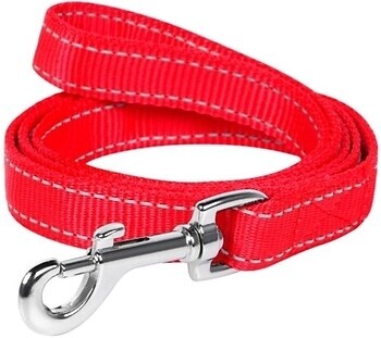 Фото Collar Повідок класичний Dog Extreme 1.22 м / 25 мм червоний (3328)