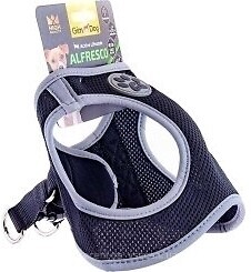 Фото GimDog Шлея Alfresco L 47-50 см чорна (80334705013)