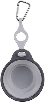 Фото Dexas миска дорожня Travel Cup with Bottle Holder & Carabiner 240 мл (PW220432429)