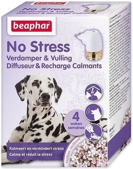 Фото Beaphar Заспокійливий засіб для собак No Stress Diffuser and Recharge Kit 30 мл