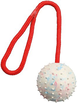Фото Trixie М'яч-апорт Ball on a Rope 30x7 см (3308)