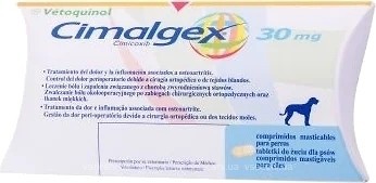 Фото Vetoquinol Таблетки Сімалджекс (Cimalgex) 30 мг, 16 шт