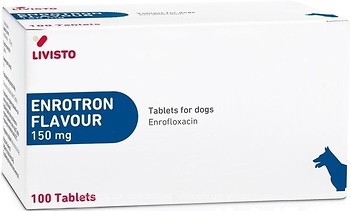 Фото Livisto Таблетки Enrotron Flavour 150 мг, 10 шт