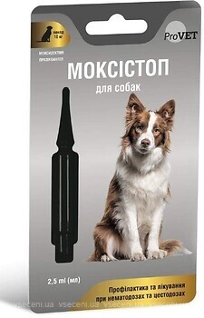 Фото Природа Краплі ProVet Моксістоп для собак до 4 кг 1 шт