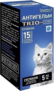 Фото HelPet Суспензія Антигельм Trio 5 мл
