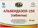 Фото Укрзооветпромпостач Таблетки Альбендазол-250 24 шт (3250266)