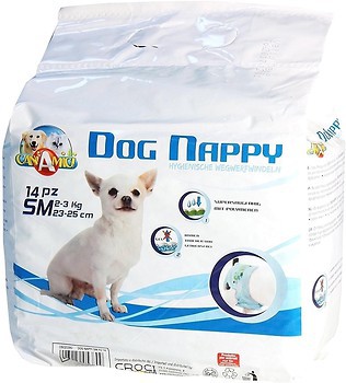 Фото Croci Підгузки Dog Nappy S 23-25 см 14 шт. (C6020380)