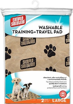 Фото Simple Solution Пелюшки Washable Training and Travel Pads 78x81 см 2 шт. (SS11443)