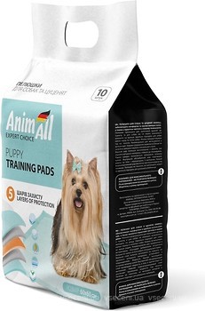 Фото AnimAll Пеленки Puppy Training Pads 60x60 см 10 шт.