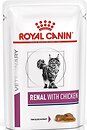Фото Royal Canin Renal Feline With Chicken 12x85 г