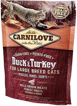 Фото Carnilove Duck&Turkey For Large Breed 400 г