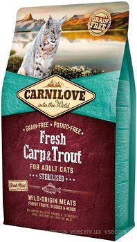 Фото Carnilove Fresh Carp&Trout Sterilised 400 г