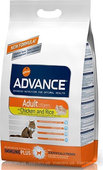 Фото Advance Cat Adult Chiken and Rice 3 кг