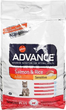 Фото Advance Cat Adult Salmon and Rice 3 кг