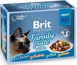 Фото Brit Premium Cat Pouch Family Plate Gravy 1.02 кг