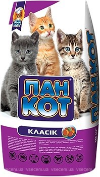 Фото Пан Кіт Сухий корм Для кошенят 10 кг
