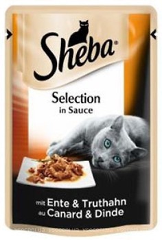 Фото Sheba Selection In Sauce With Turkey 85 г