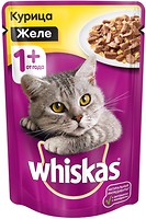 Фото Whiskas Консервований корм з куркою в желе 85 г