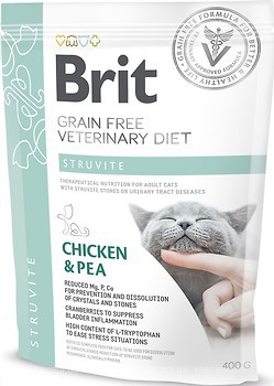 Фото Brit Veterinary Diet Cat Struvite 400 г