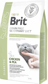 Фото Brit Veterinary Diet Cat Diabetes 2 кг