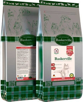 Фото Baskerville Сухий корм Getreidefrei Rind Adult з яловичиною 20 кг