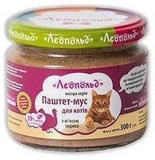 Фото Леопольд Паштет з індичкою 300 г