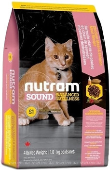 Фото Nutram Sound Balanced Wellness Kitten 1.13 кг