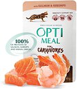 Фото Optimeal For Adult Cats With Salmon & Shrimps in sause 85 г