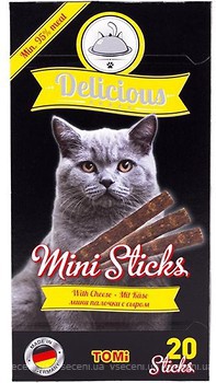 Фото TOMi Delicious Mini Sticks Cheese 2x20 г