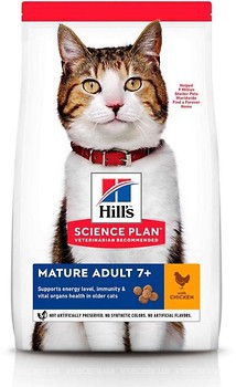 Фото Hill's Feline Mature Adult 7+ Chicken 3 кг