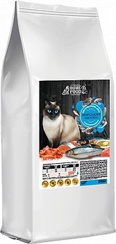 Фото Home Food Сухий корм для дорослих кішок Морський коктейль 400 г
