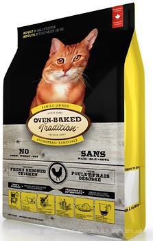Фото Oven-Baked Tradition Cat Food Prepared With Fresh Chicken 1.13 кг