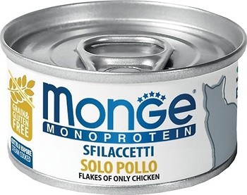 Фото Monge Monoprotein Flakes Only Chicken 80 г