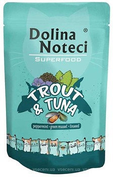 Фото Dolina Noteci Premium Cat Superfood Trout and Tuna 85 г