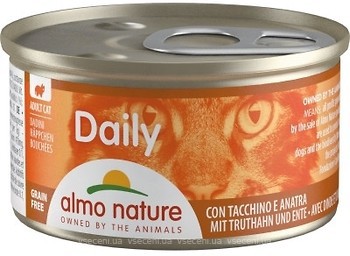 Фото Almo Nature Daily Menu Cat Turkey and Duck 85 г