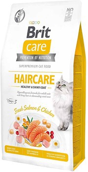 Фото Brit Cat GF Haircare Healthy & Shiny Coat 2 кг