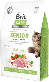 Фото Brit Care Cat GF Senior Weight Control 400 г