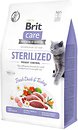 Фото Brit Care Cat GF Sterilized Weight Control 7 кг