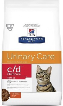 Фото Hill's Prescription Diet Feline c/d Multicare Stress Chicken 3 кг