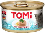 Фото TOMi Консервированный корм для котят с лососем 85 г