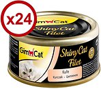 Фото GimCat ShinyCat Filet Chicken 24x70 г (41380)
