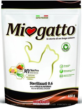 Фото Morando Migliorgatto Sterilized 0.6 Chicken 400 г