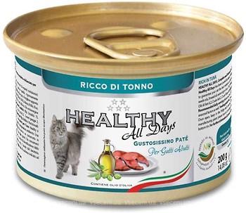 Фото Healthy All days Cat Pate Rich In Tuna 200 г