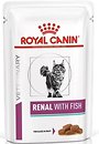 Фото Royal Canin Renal Feline With Fish 12x85 г