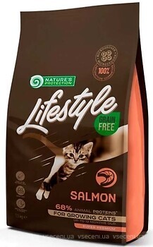 Фото Nature's Protection Lifestyle Grain Free Salmon Kitten 7 кг