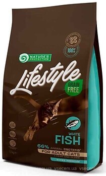 Фото Nature's Protection Lifestyle Grain Free White Fish Adult Cat 1.5 кг