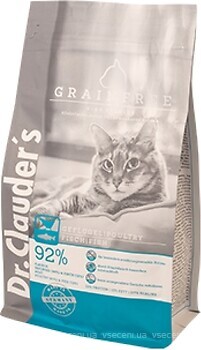 Фото Dr.Clauder's High Premium Adult Cat Grainfree 4 кг