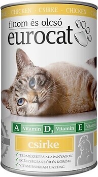 Фото EuroCat Adult Cat Chicken 415 г