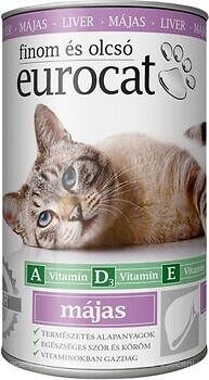 Фото EuroCat Adult Cat Liver 415 г